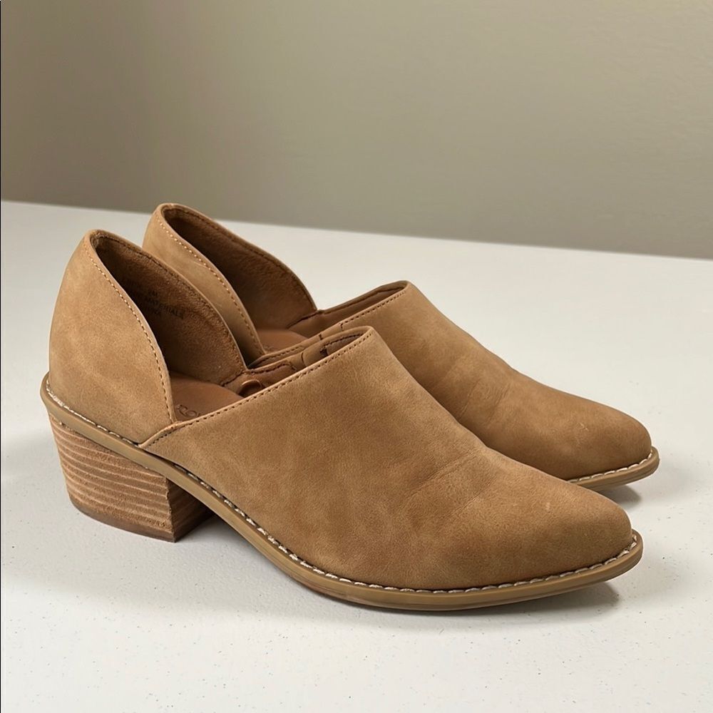 Catherine Malandrino Brown Mules with Block Heel